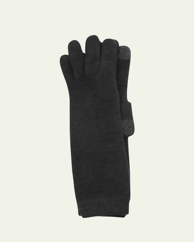 Long Cashmere Tech Gloves